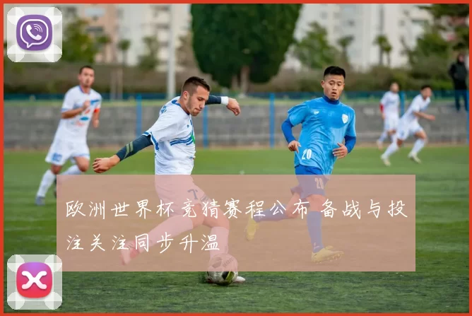 欧洲世界杯竞猜赛程公布 备战与投注关注同步升温