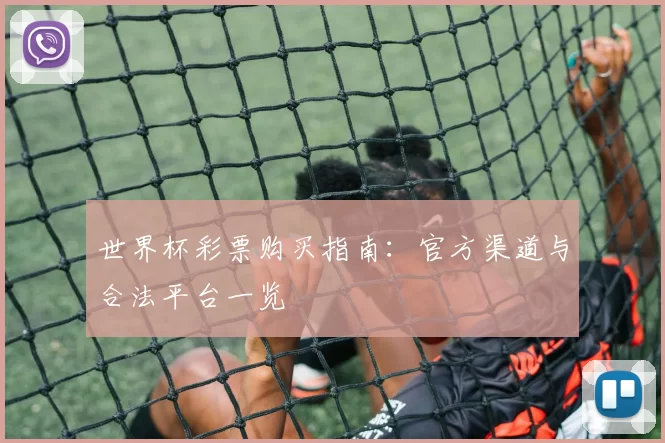 世界杯彩票购买指南:官方渠道与合法平台一览