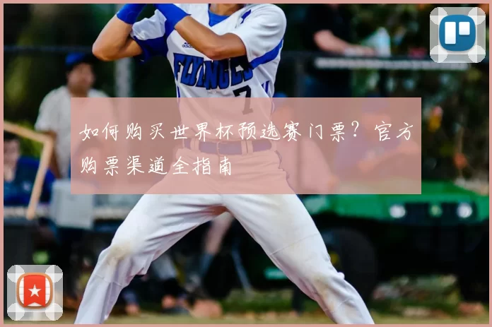 如何购买世界杯预选赛门票？官方购票渠道全指南
