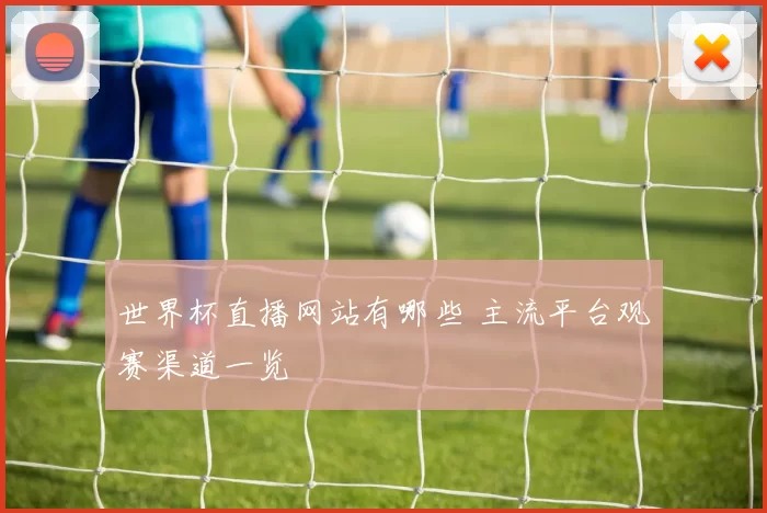 世界杯直播网站有哪些 主流平台观赛渠道一览