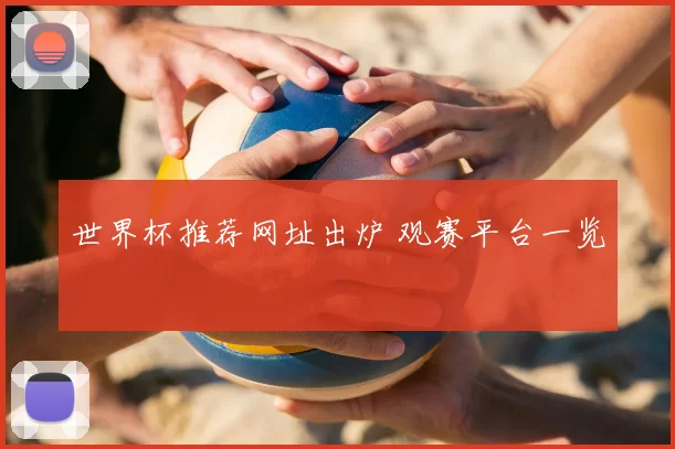世界杯推荐网址出炉 观赛平台一览